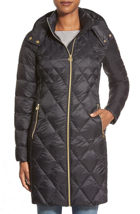 michael kors susannah quilted|michael kors ladies padded coats.